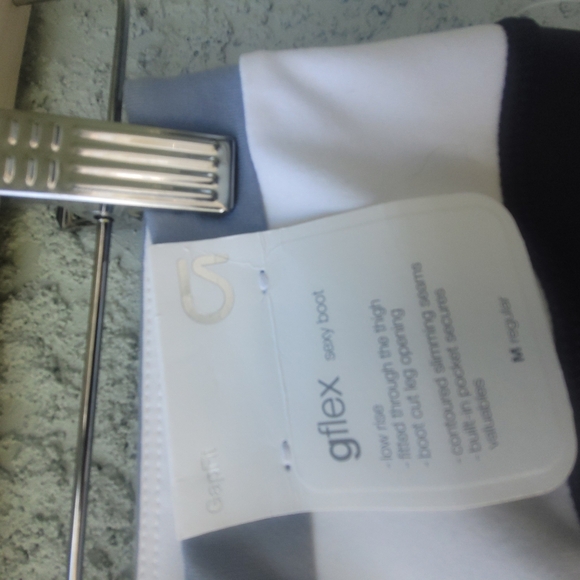 GAP Black and White Track Pants - Picture 4 of 6